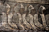 Bagan Myanmar. Paintings of the circumambulatory corridor of the Sulamani temple. 